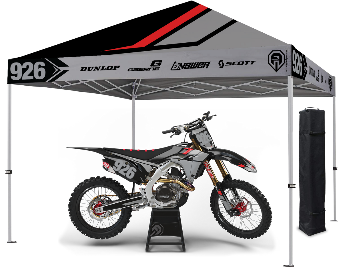 HONDA チーム　テント Honda_Radwagon3_10X10Canopy_12