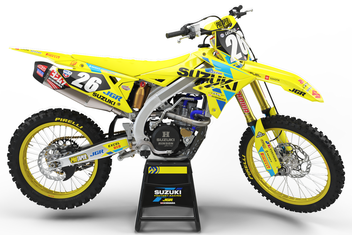 Suzuki Bike Graphics Kit - JGR MX 2020