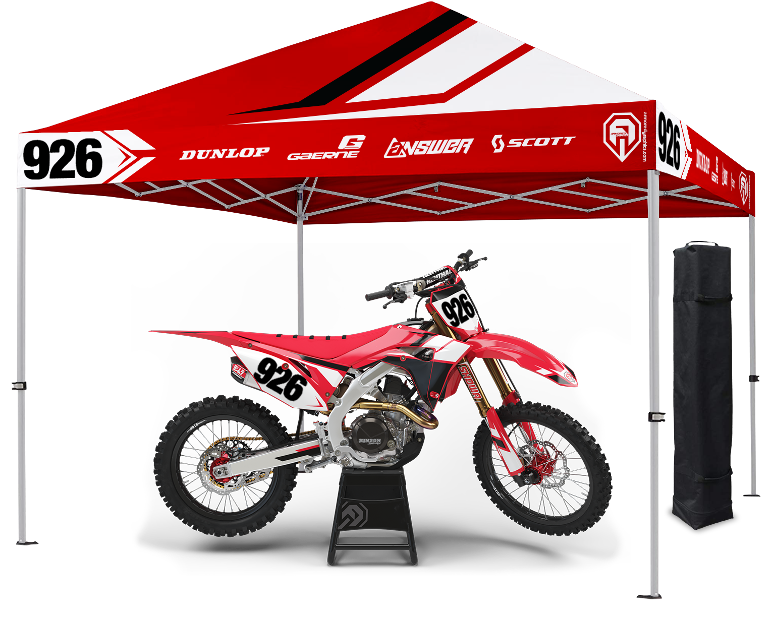 mx 24 tent Honda Radwagon2 Tent – Armored Graphics