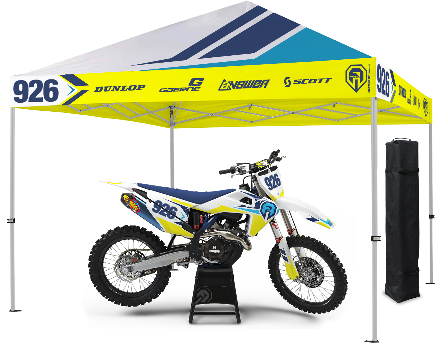 husqvarna tent Husqvarna Radwagon1 Tent – Armored Graphics
