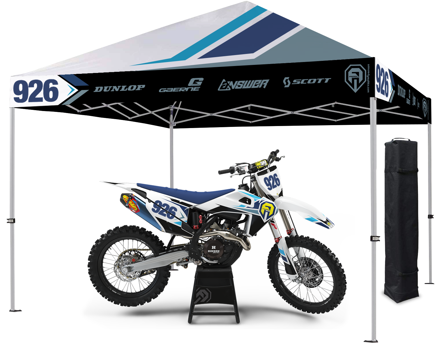 fox racing tent Husqvarna Radwagon2 Tent – Armored Graphics